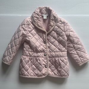 Ralph Lauren Pink Quilted Kids Barn/ Chore Jacket